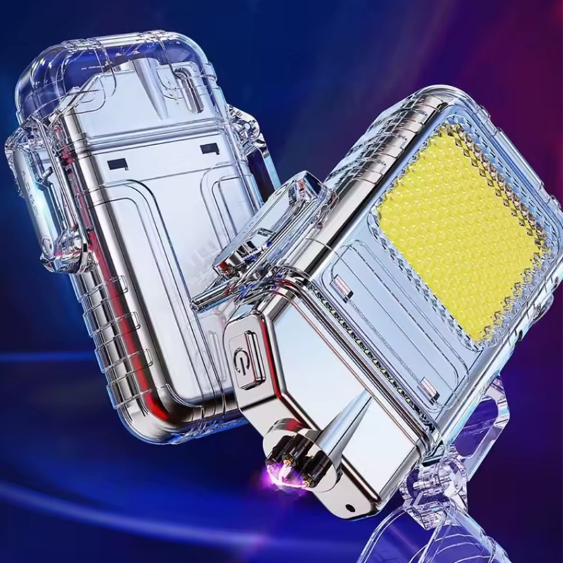 فندک پلاسمایی چراغ دار مدل COB Light