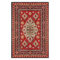 فرش مخمل نادی طرح سنتی کد o125